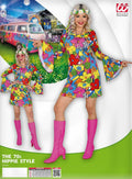Kostüm 70er Jahre Flower Power