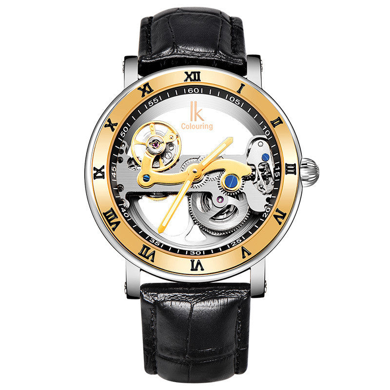 Automatische Uhr mit transparentem Uhrwerk – Bild 8 | LuxeStyle
