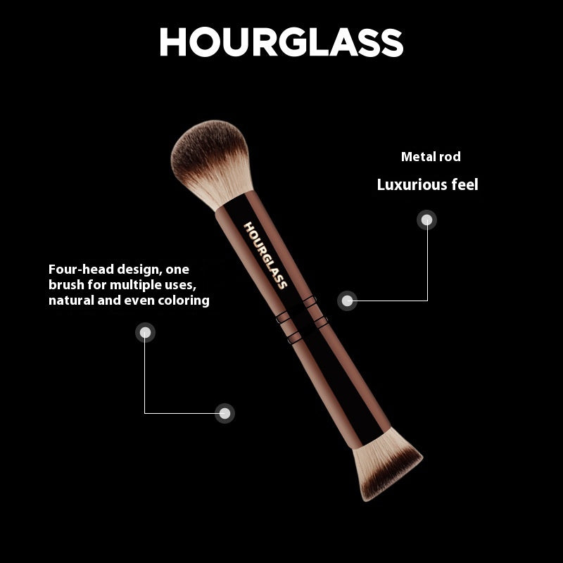Multifunktionaler Make-up Pinsel mit vier Köpfen – Bild 5 | LuxeStyle