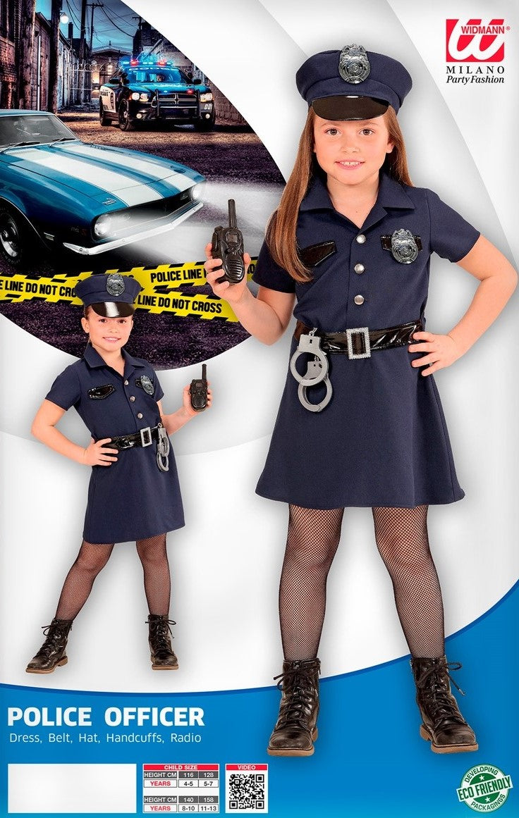 Kostüm Polizistin · Gr. 146/158