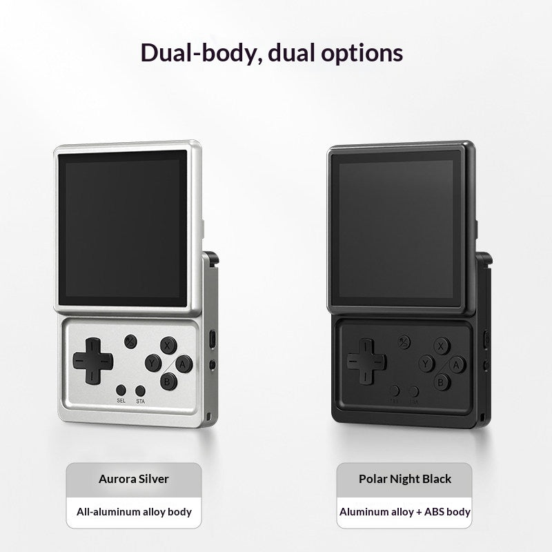 Handheld mit drehbarem Bildschirm