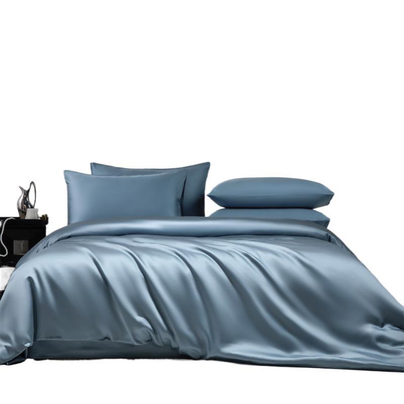 Tencel Satin-Bettwäsche-Set, 4-teilig