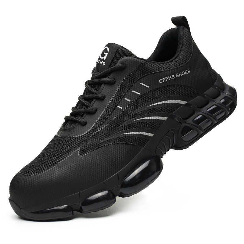 Sicherheits-Schuhe mit Popcorn-Sohle