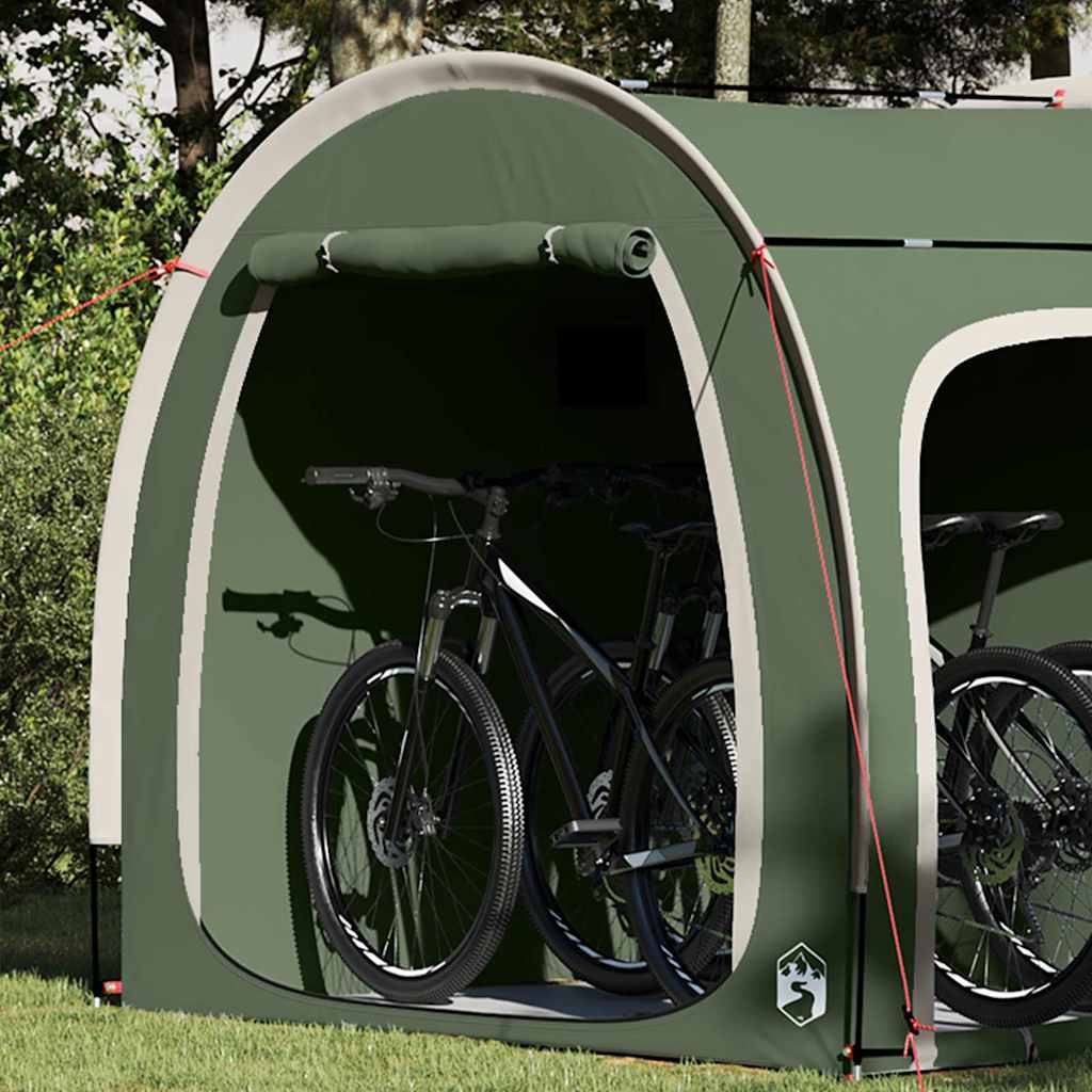 Fahrradgarage mit Dach und Stauraum