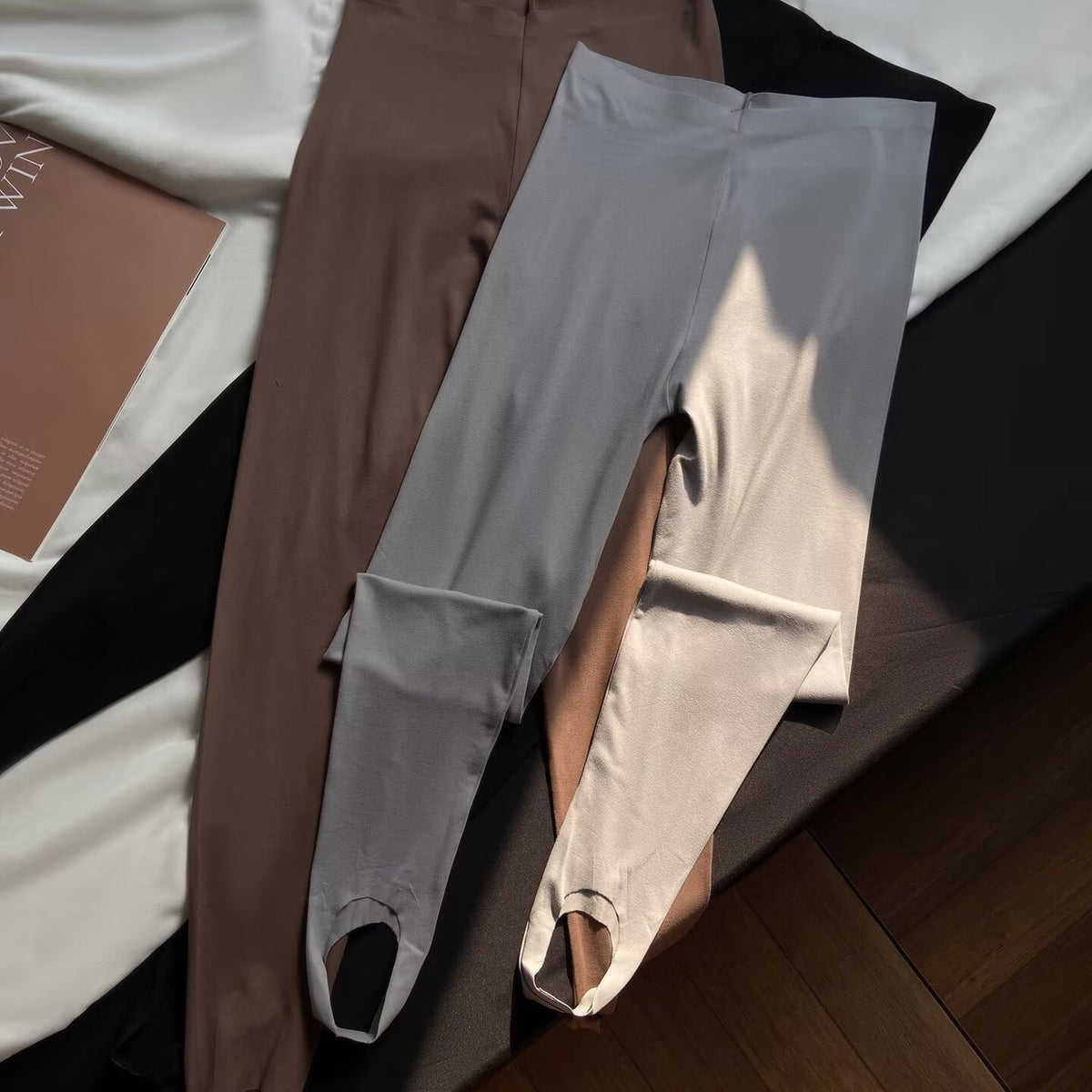 High-Waist Yoga Leggings mit Shaping-Effekt – Schwarz