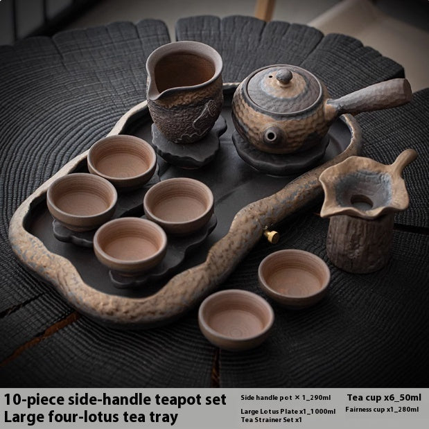 Tee-Set mit Tasse und Teetablett