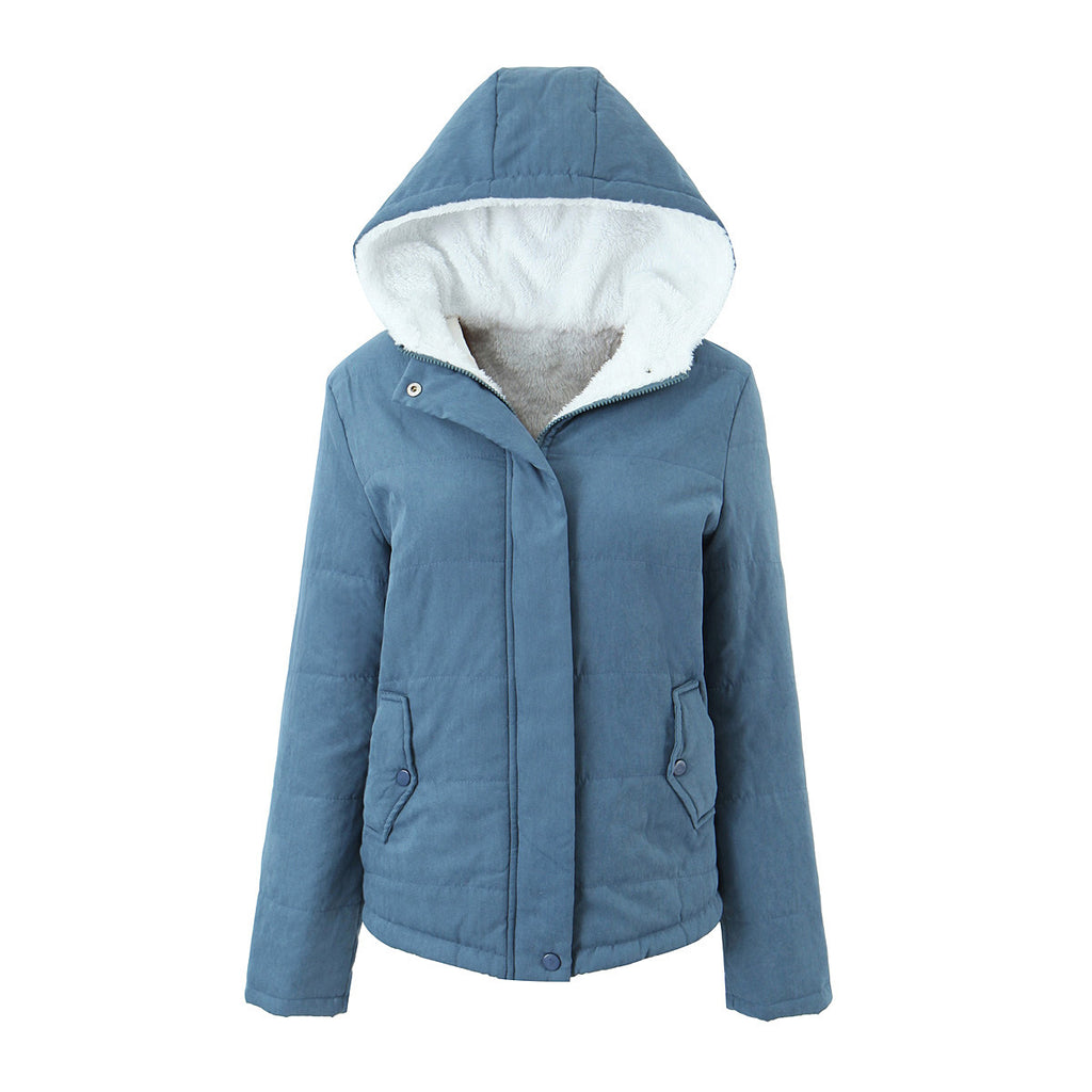 Gefütterte Kapuzenjacke für Damen