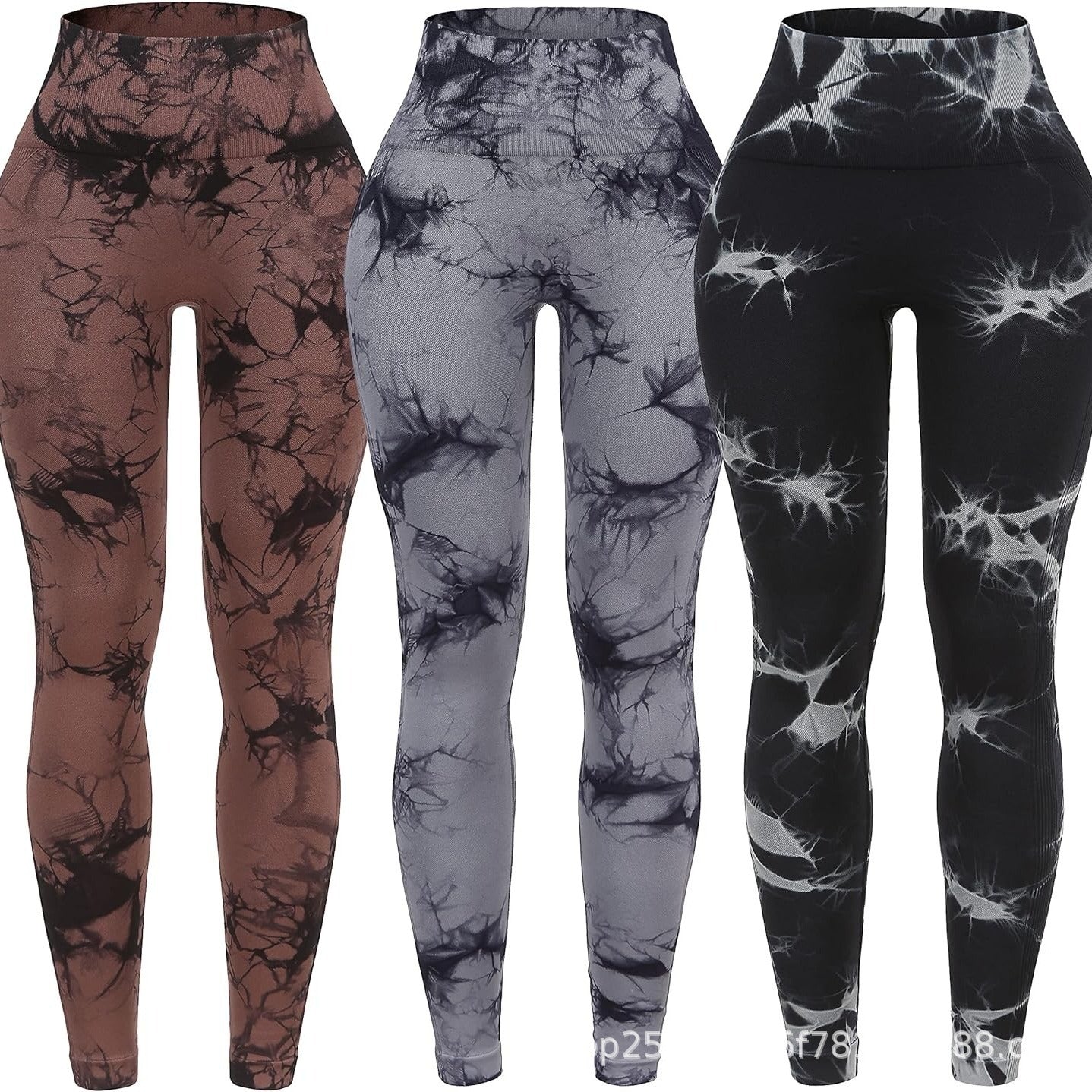 Atmungsaktive Kompressions-Yogahose mit Shaping-Effekt