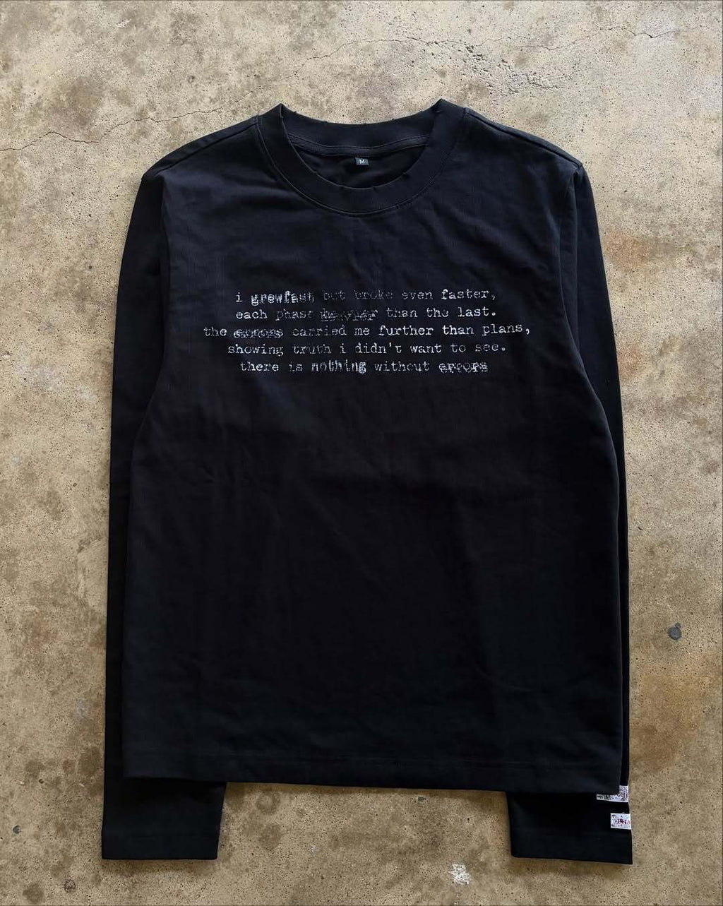Herren-Langarm Vintage T-Shirt