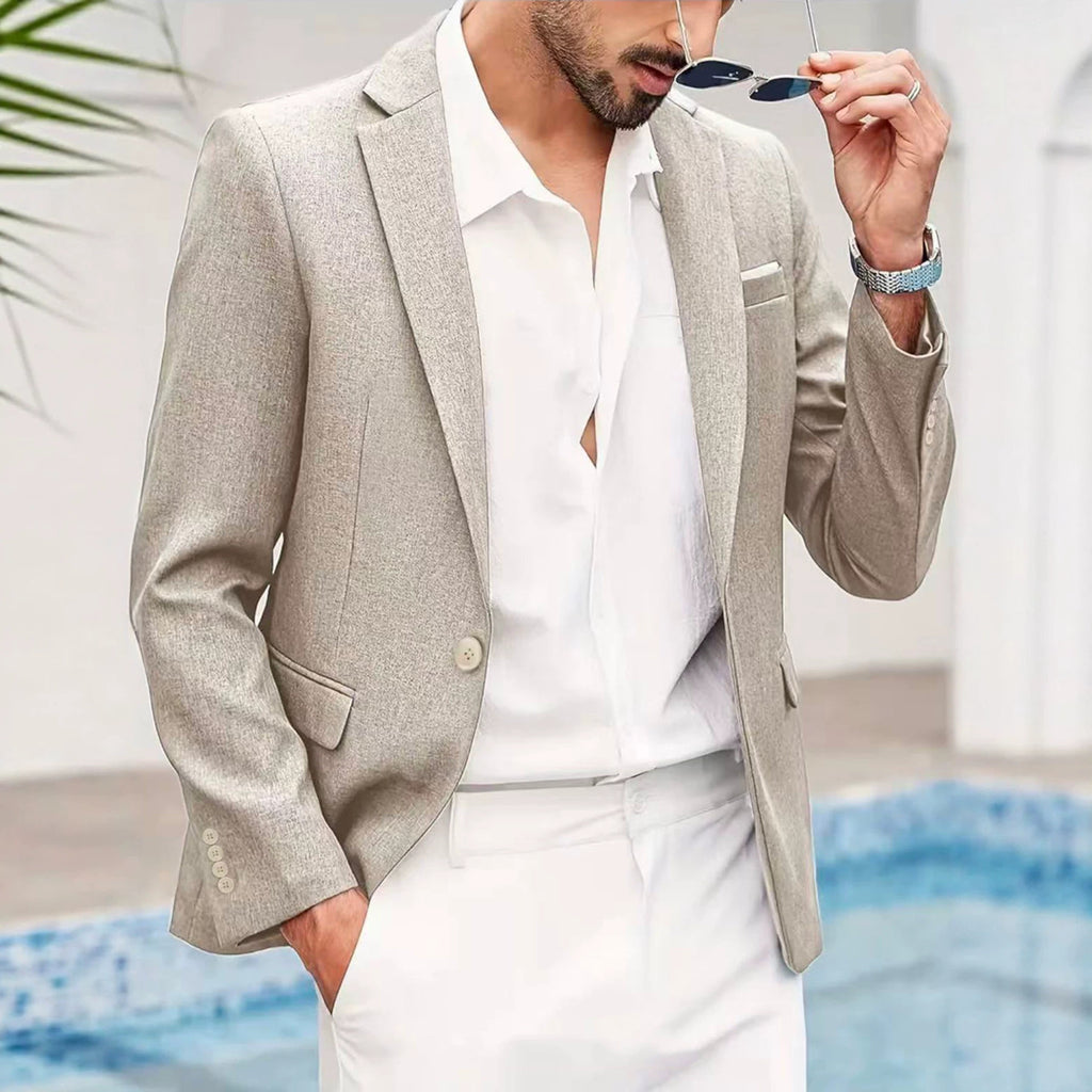 Leichtes Sommer-Sakko im italienischen Stil – Ansicht 5