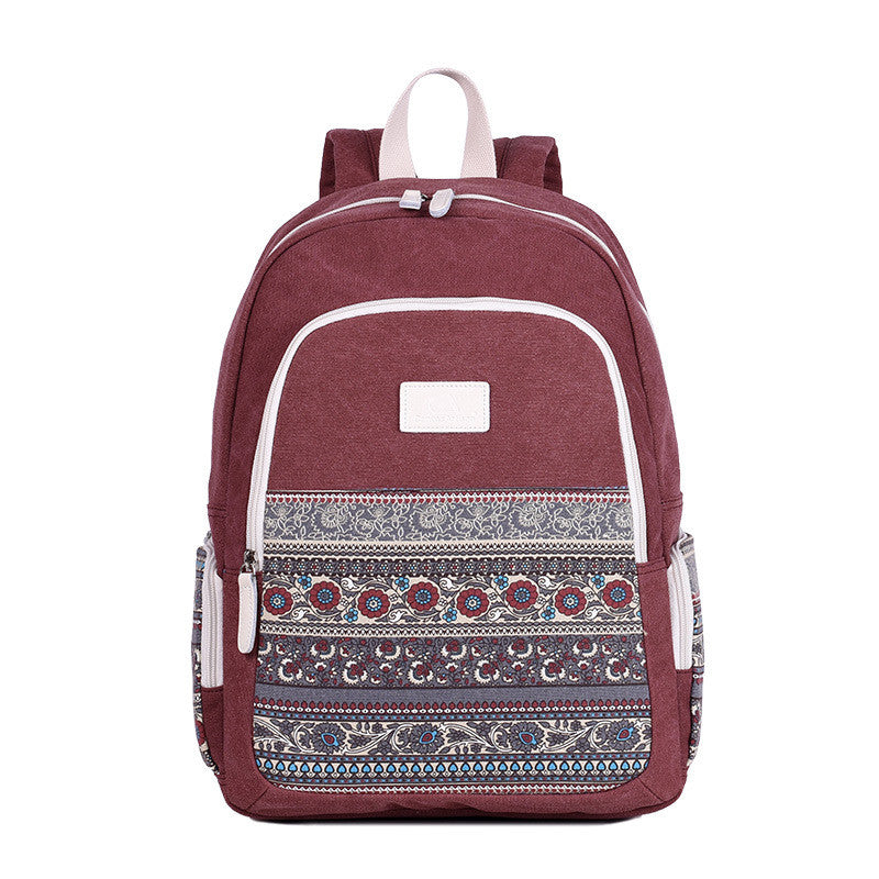 Rucksack im Ethno-Stil für Herren – Bild 4 | LuxeStyle