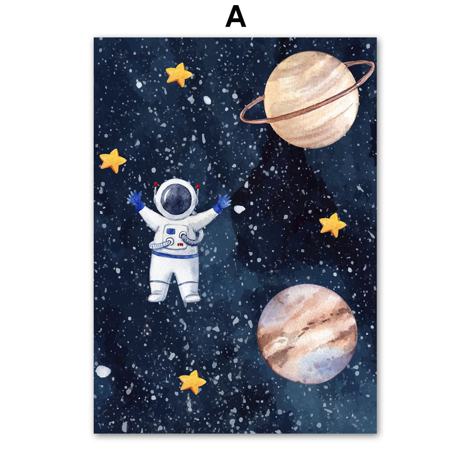 Astronaut-Wandbild – Bild 4 | LuxeStyle