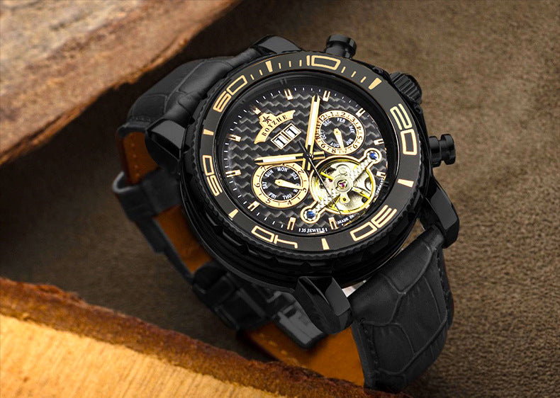 Herren Automatikuhr – schlicht & elegant | LuxeStyle