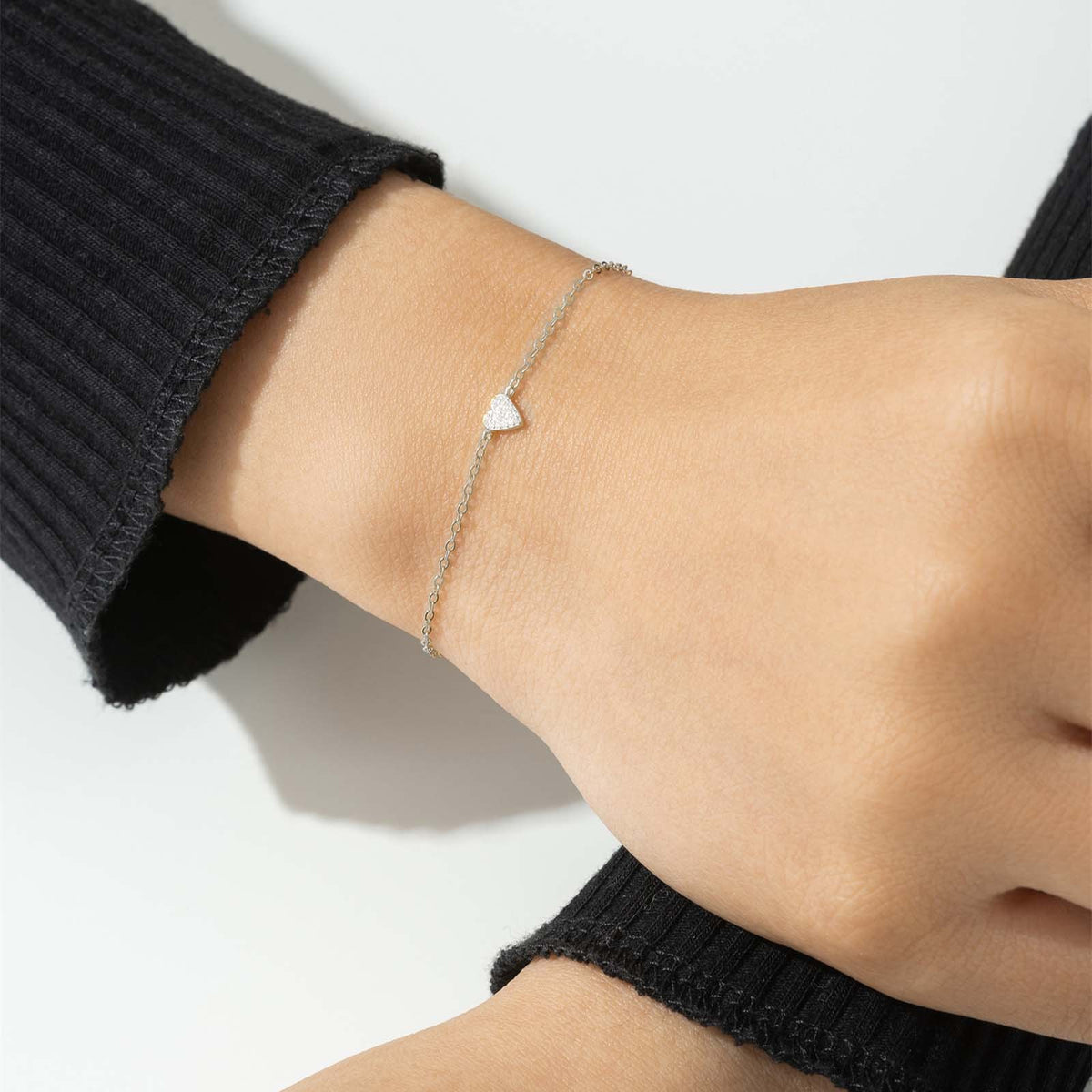 Retro Armband Herz aus 925er Sterlingsilber – Bild 9 | LuxeStyle