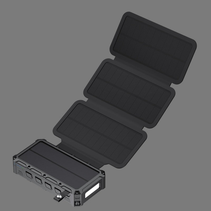 Solar- und Kurbel-Powerbank, 20'000 mAh