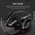 Magnetische Sportbrille für Helm
