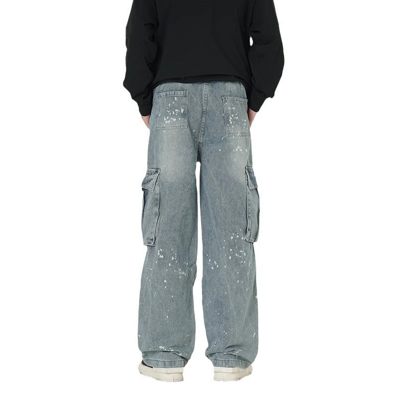 Weite Denim Work Pants für Herren