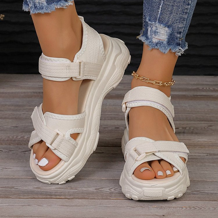 Plateau-Sandalen für Damen – Bild 6 | LuxeStyle