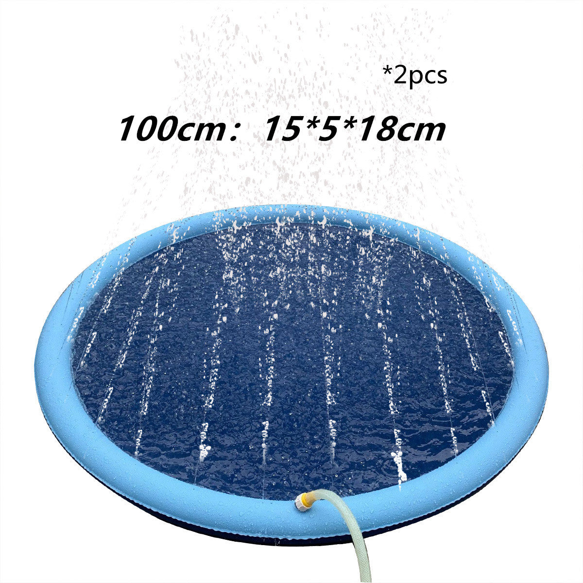 Rutschfester Wasser-Spielmatte für Kinder & Hunde