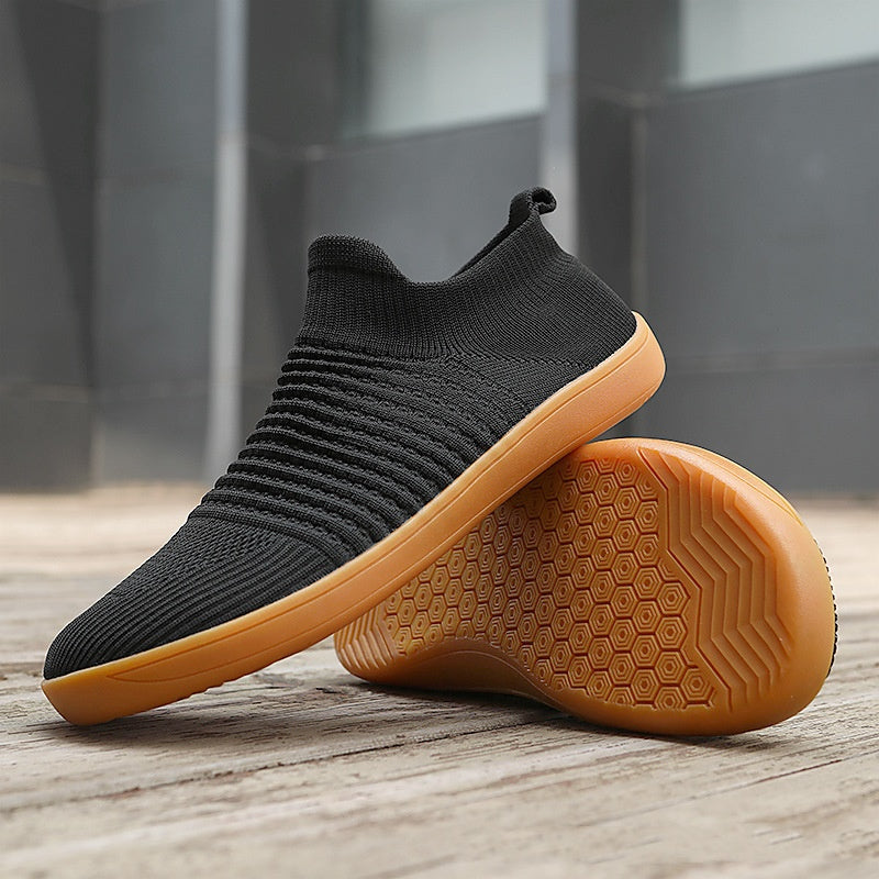Weite Zehen Sneaker Herren – Schwarz, Grau, Dunkelblau – Bild 4 | LuxeStyle