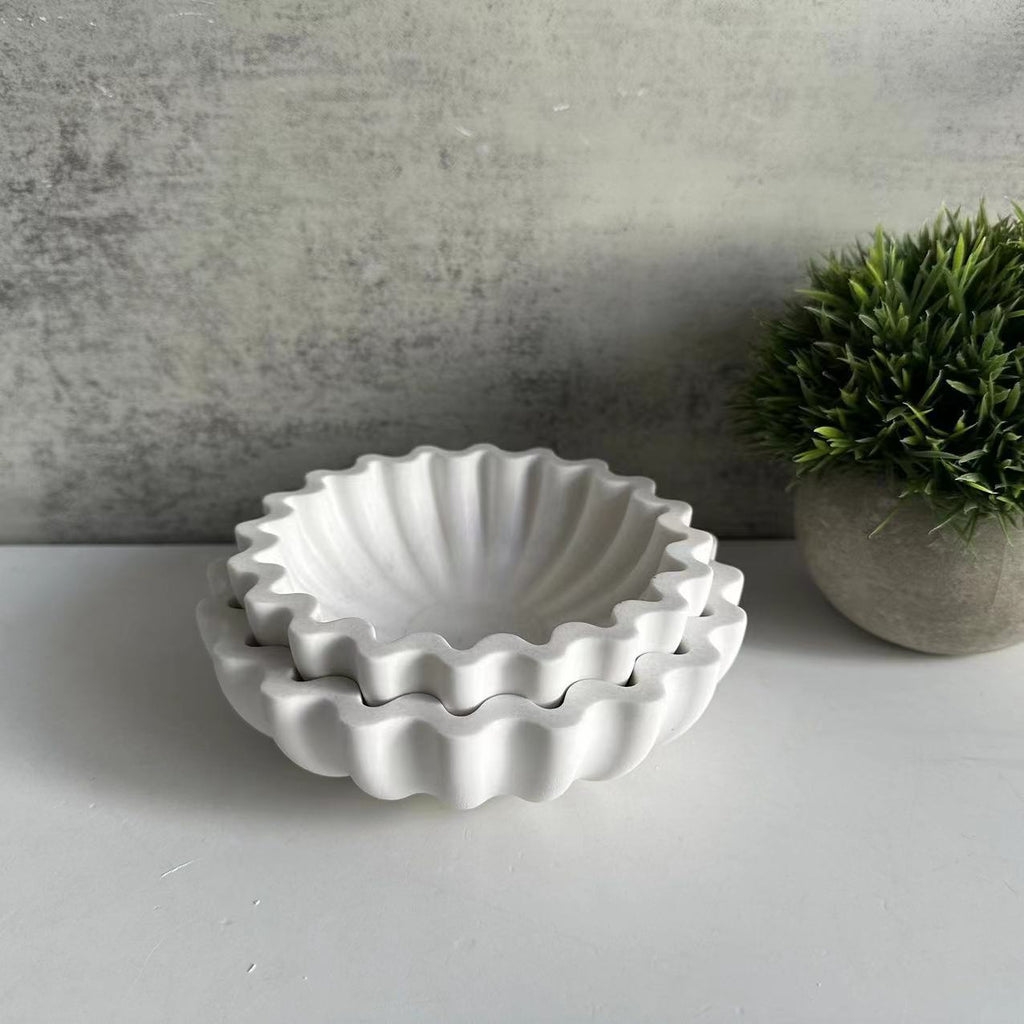 Silikonform für unregelmässige Kerzenschale – Bild 1 | LuxeStyle