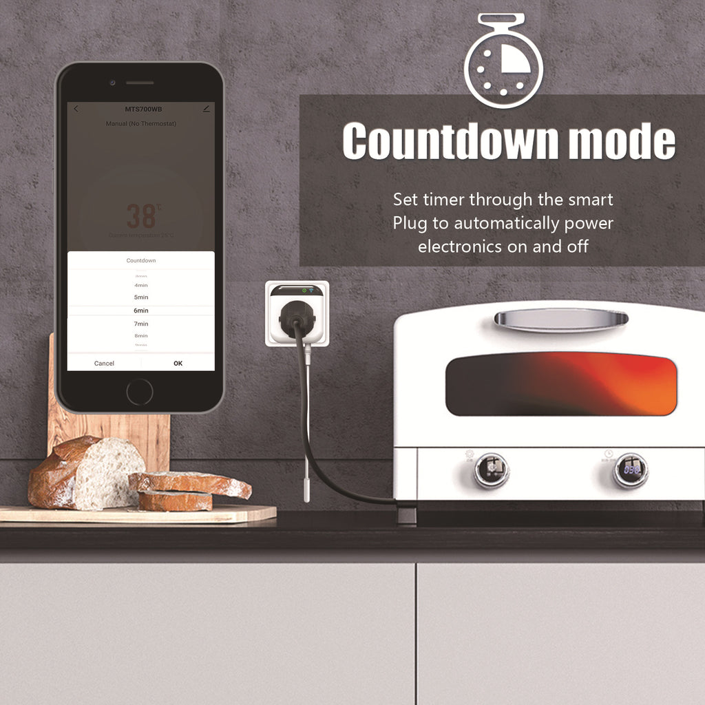 Tuya WLAN Thermostat-Steckdose – Bild 4 | LuxeStyle