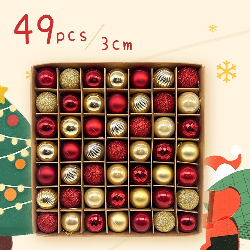 49er-Set Weihnachtsbaumkugeln aus Kunststoff – Bild 9 | LuxeStyle