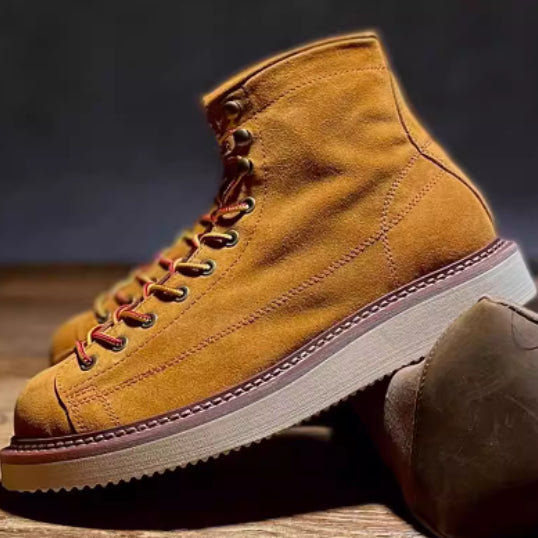 Chunky High-top Biker Boots
