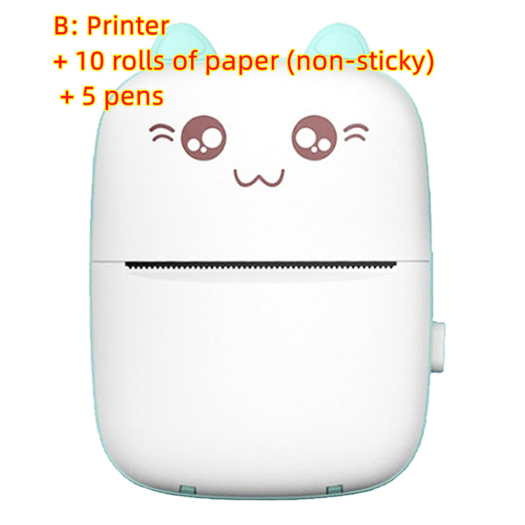 Portabler Mini-Drucker für Fotos & Notizen – Bluetooth/WiFi