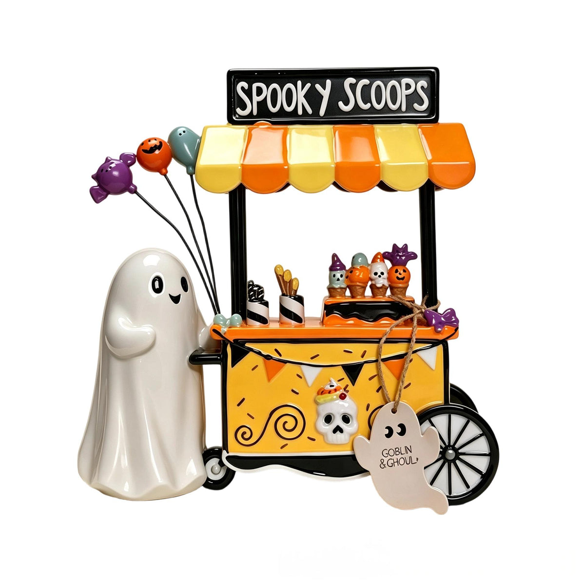 Süssigkeitenschale Geist Halloween Tischdeko – Bild 7 | LuxeStyle