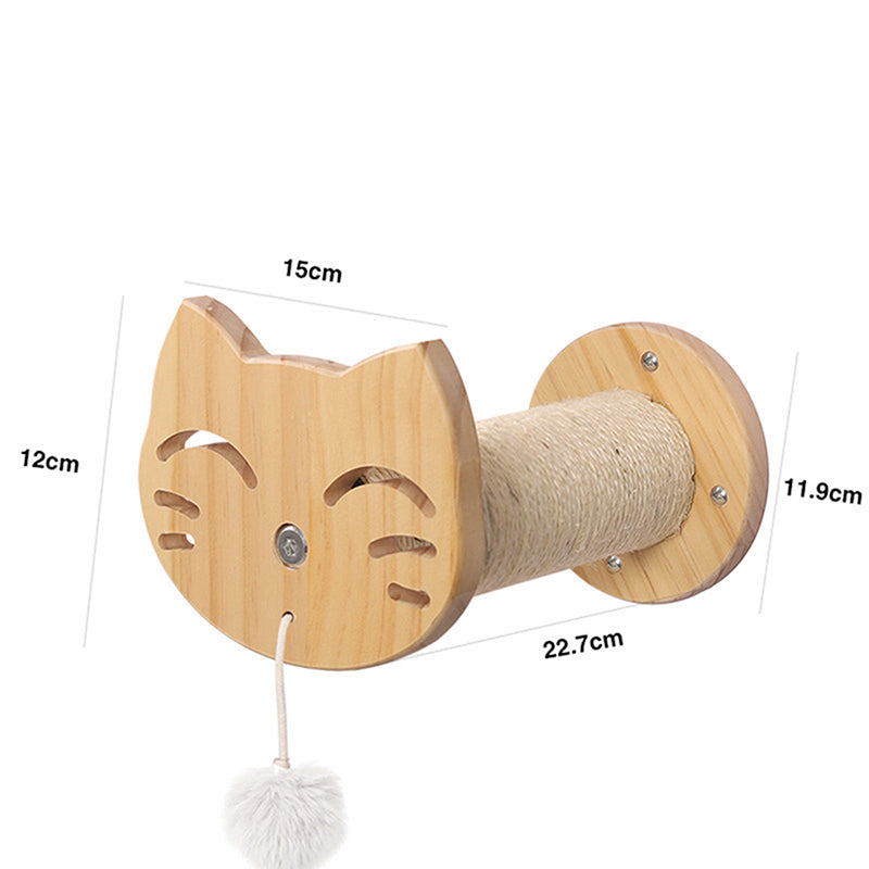 DIY Katzen-Kletterwand aus Massivholz