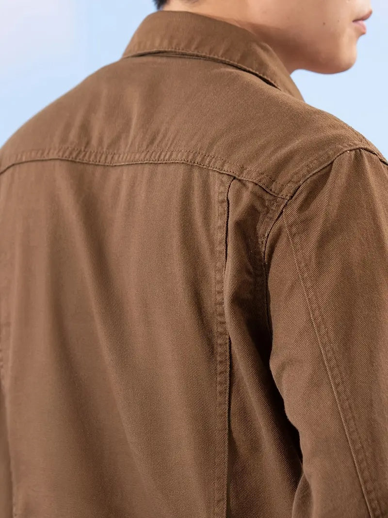 Gut sitzende Jeansjacke für Herren – Y035S – Ansicht 3