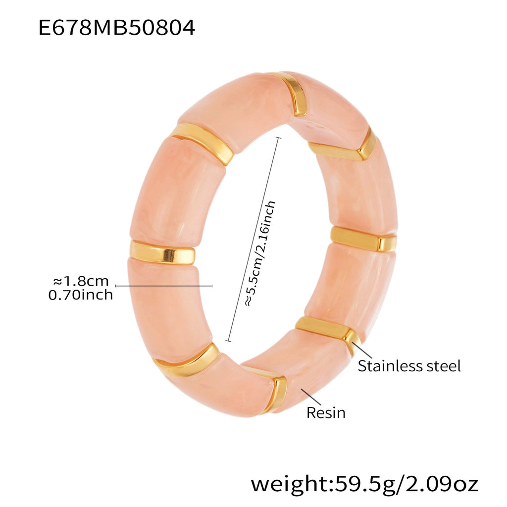 Multicolor Harz-Armband