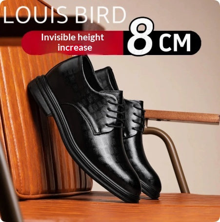 Business-Lederschuhe mit spitzer Zehe
