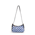 Denim-Tasche «Jeans» – Color-Block, Herringbone