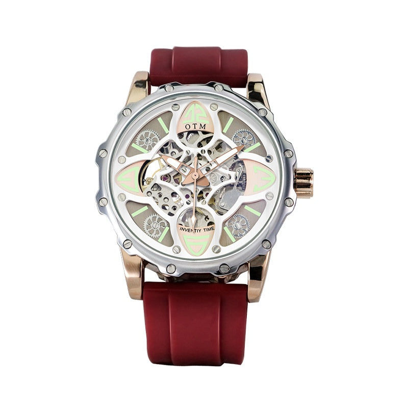 Wasserdichte Mechanische Herrenuhr – Ansicht 8