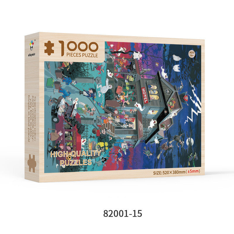 Holzpuzzle für Erwachsene – 1000 Teile – Bild 16 | LuxeStyle
