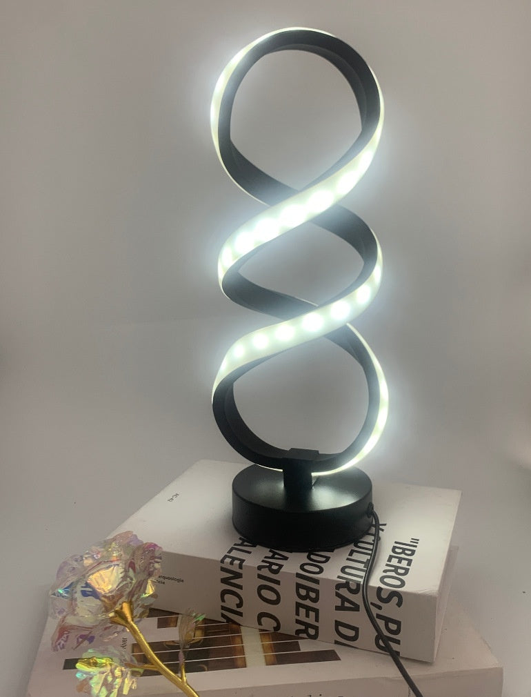 Doppelspirale LED-Nachtlicht – Bild 4 | LuxeStyle
