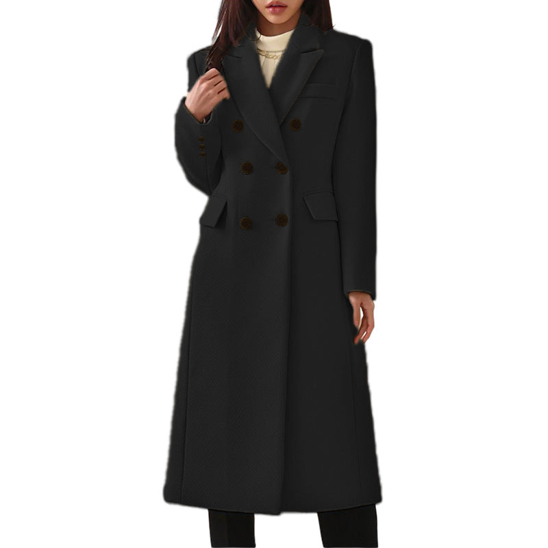 Eleganter Wollmantel für Damen