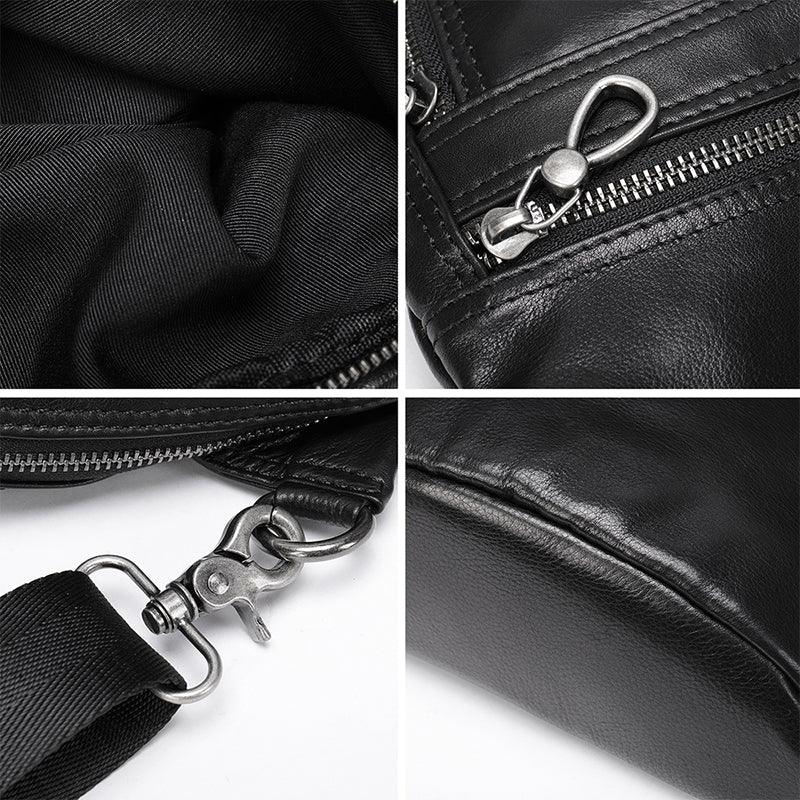 Leder Messenger Bag für Herren – Bild 5 | LuxeStyle