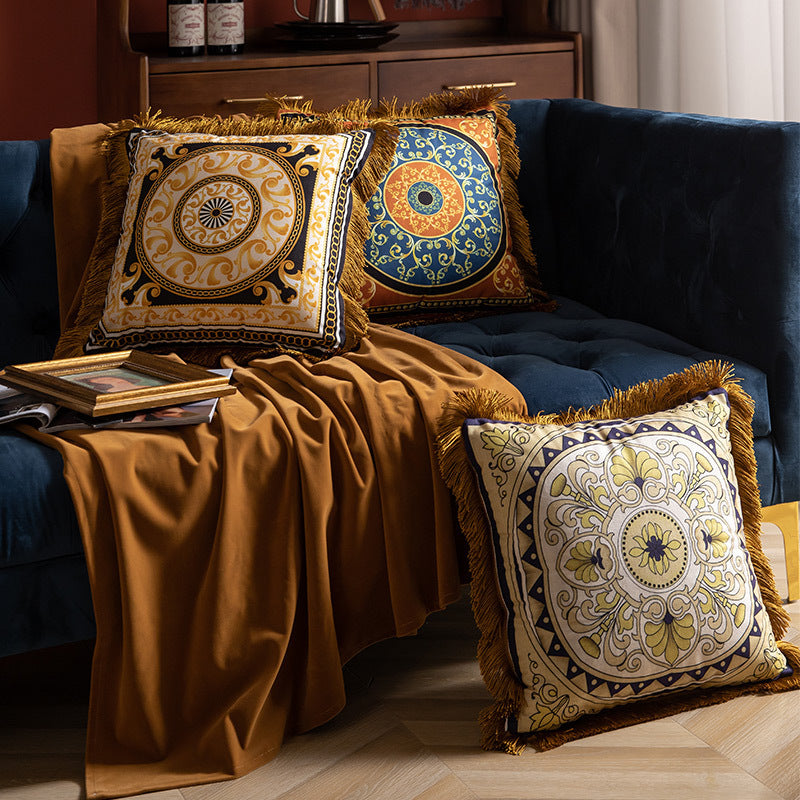 Zierkissen für Sofa mit Pflanzenmuster – Bild 3 | LuxeStyle