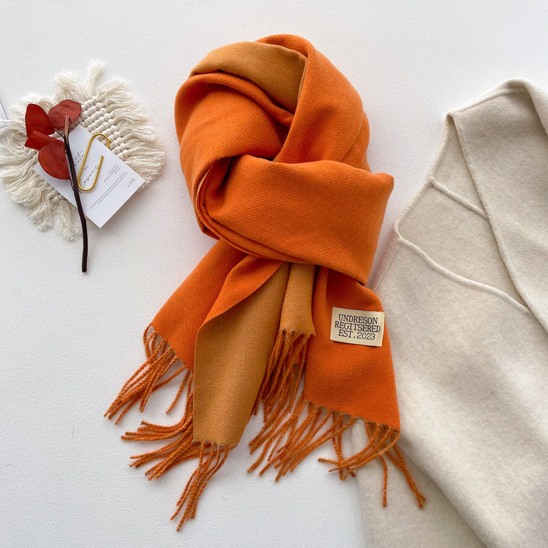 Doppelseitiger Schal – Bild 11 | LuxeStyle