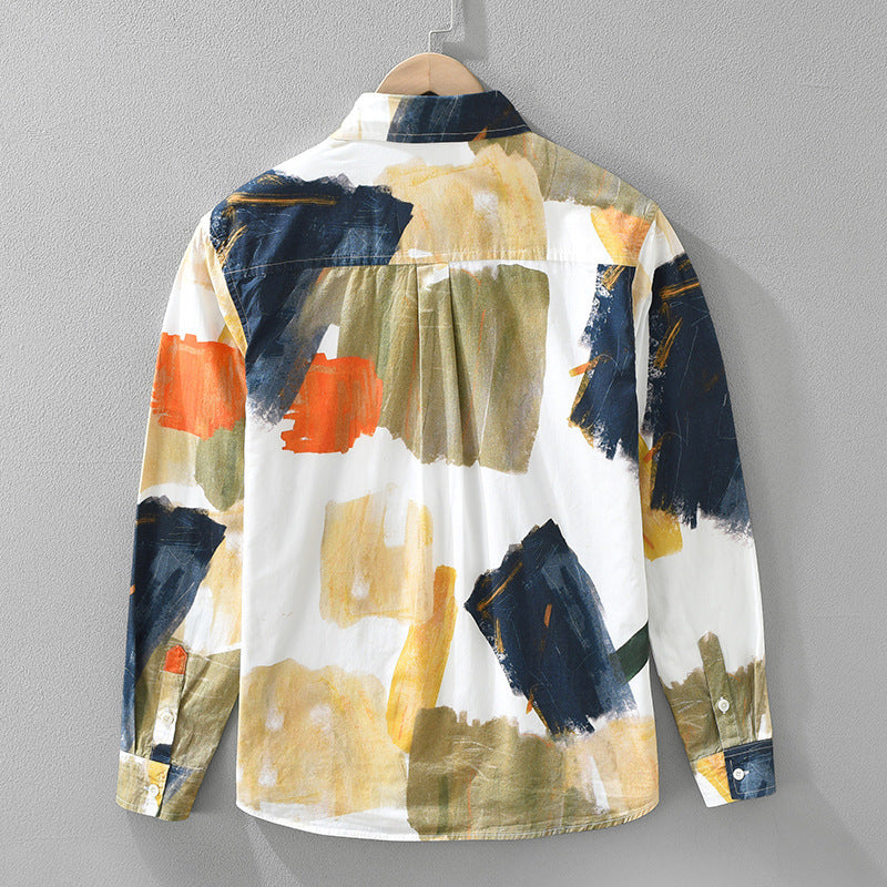 Lässiges Langarmshirt mit Print | LuxeStyle