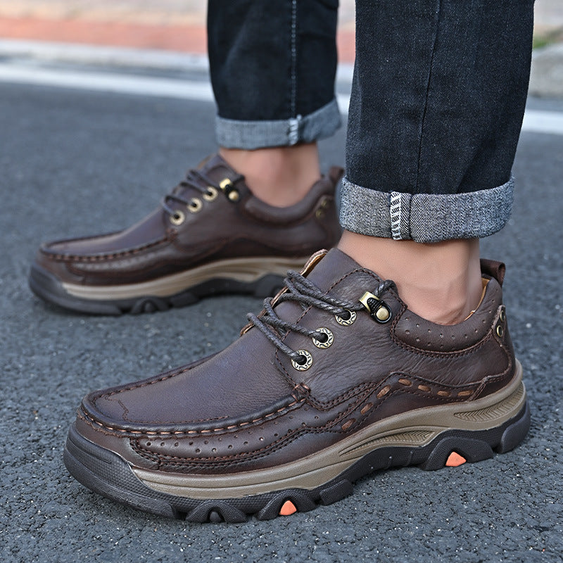 Herren Hiking-Schuhe aus Rindsleder