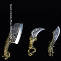 Outdoor-Messer-Set aus Edelstahl
