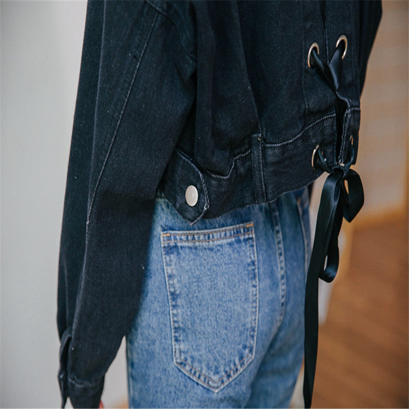 Korean‑Stil Spitzenbluse mit langen Ärmel und lockerer Passform – Bild 2 | LuxeStyle