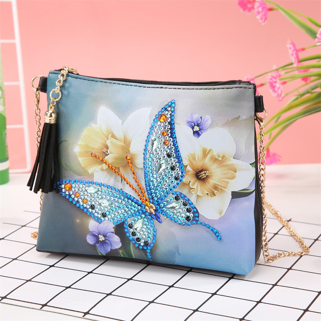 DIY Diamond Painting Tasche "Schmetterling" – Bild 8 | LuxeStyle