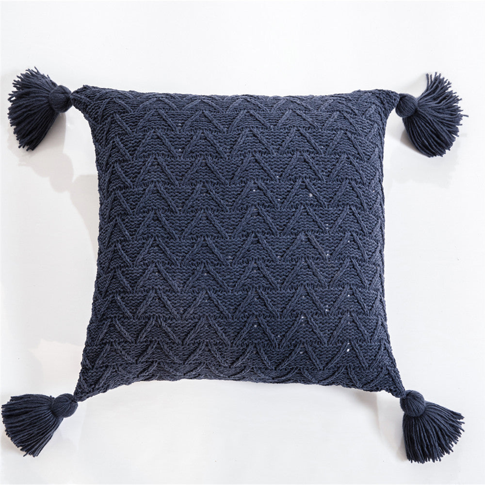 Chenille Kissenbezug, gesteppt – Bild 13 | LuxeStyle