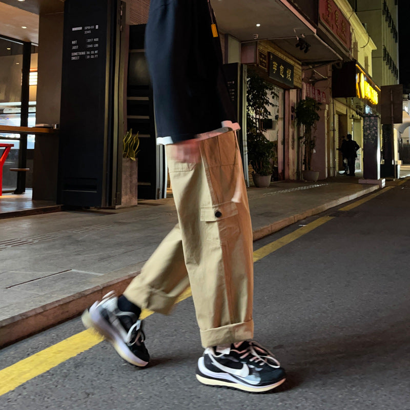 Japanische Loose Fit Freizeithose
