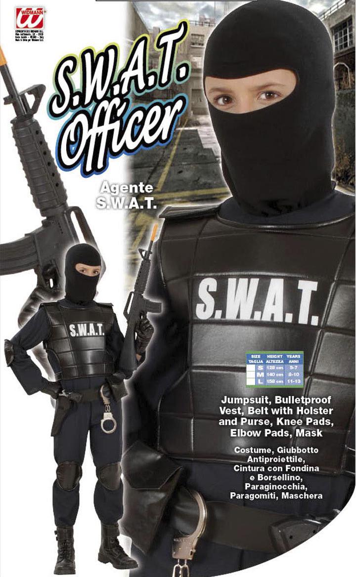 Kostüm S.W.A.T. Agent 164 cm · Gr. 164cm